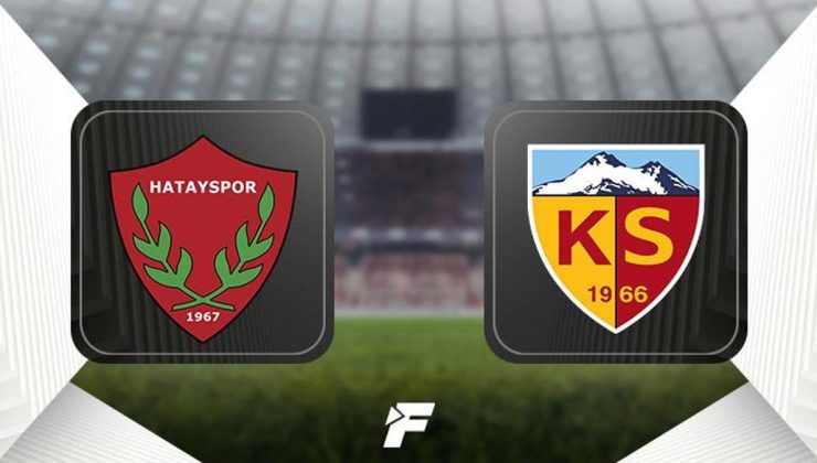 CANLI | Hatayspor-Kayserispor